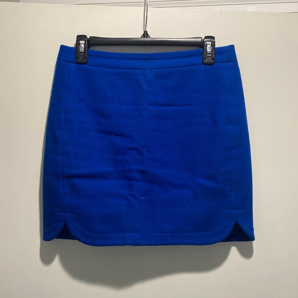 J Crew felt skirt